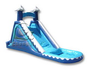 inflatable tube water slide